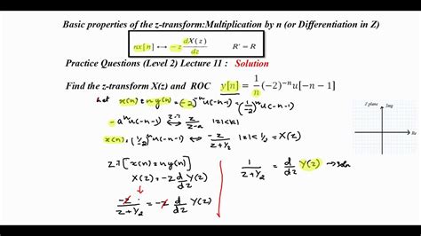 Z Transform Lecture 13 Youtube