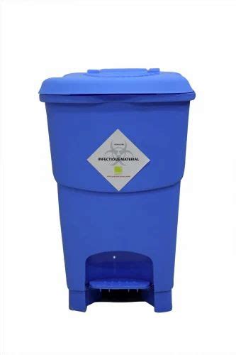 Arvs Hdpe Plastic Hospital Wheeled Waste Bin For Hospitals Size