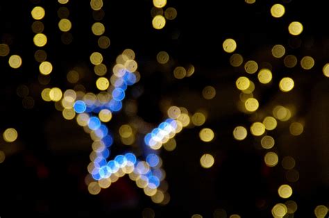 Star Bokeh Lights Free Stock Photo Public Domain Pictures