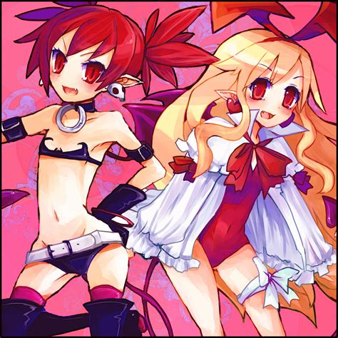 Etna Flonne And Flonne Disgaea And 1 More Drawn By Scottish09