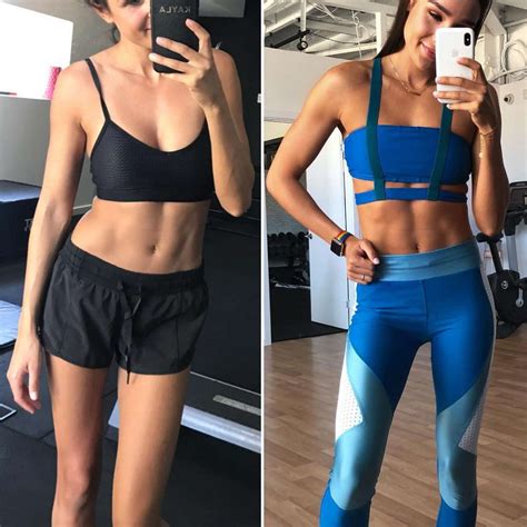 Fitness Influencers Transformation Photos