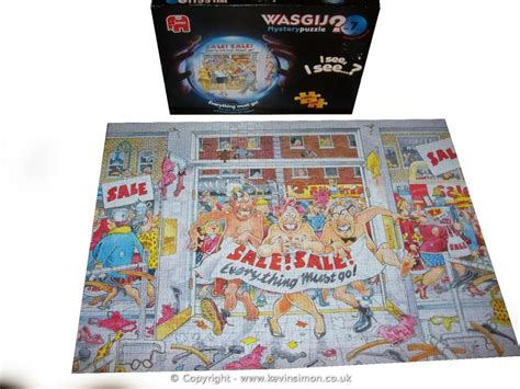 Wasgij Mystery 7 Completed Everything Must Go Solution
