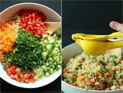 Quinoa Tabbouleh Salad Easy Healthy Recipes Using Real