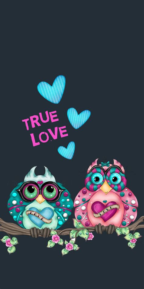 Free Download True Love Cute Owls Wallpaper Owl Wallpaper Cute Owls