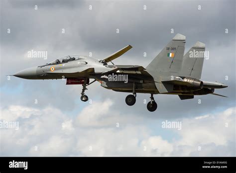 Indian Air Force Sukhoi Su 30mki Flanker Participating In A Bilateral