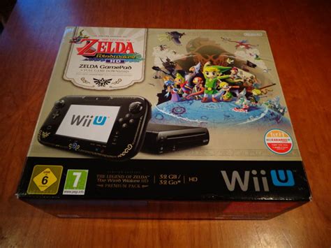 Wii U Console Pack Zelda The Windwaker Limited Edition Premium Pack