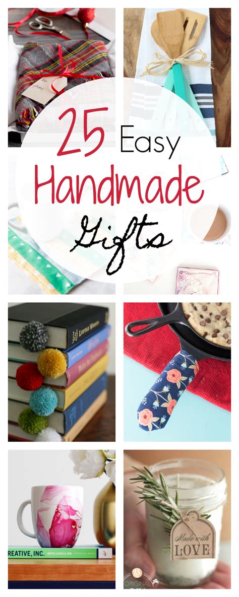 Easy Handmade Gifts For Christmas And Special Occasions Easy Homemade Gifts Homemade Gifts