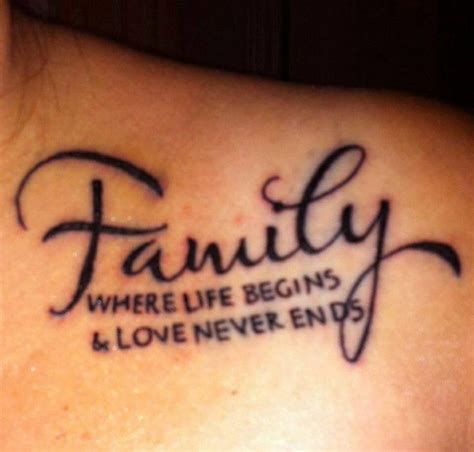 Pin by Terri Boston Giachetti on Tattoos  Family quotes tattoos