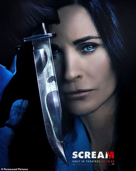 Courteney Cox Wields A Dagger With A Gloved Hand In Chilling New