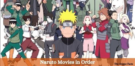 When To Watch Naruto Movies All Naruto Movies In Order