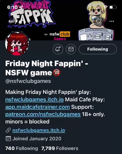 Friday Night Fappin Nsfw Game🔞 On Twitter Rt Dustbun Burnfridaynightfappin Spread The Word