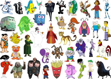 Click The F Cartoon Characters Quiz By Ddd62291