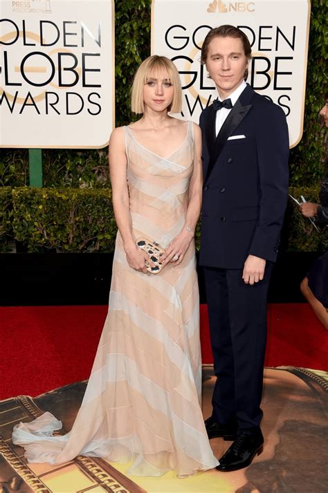 Zoe Kazan And Paul Dano The Cutest Couples At The Golden Globes POPSUGAR Celebrity Photo