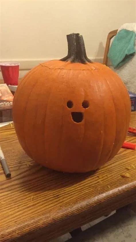 20 Easy Funny Pumpkin Faces