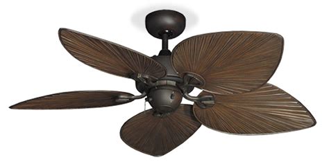42 Inch Bombay Tropical Ceiling Fan With Oil Rubbed Bronze Blades