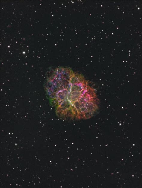 M1 The Crab Nebula Rastrophotography