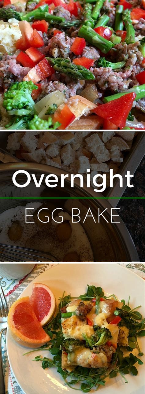 Overnight Egg Bake Clearly Organic