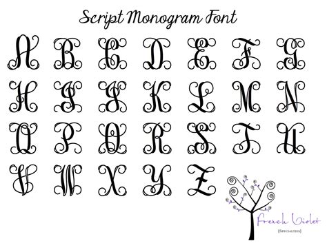 Click on the google fonts link to use the fonts on your website. Circle Script Monogram Font Free | Script monogram font ...
