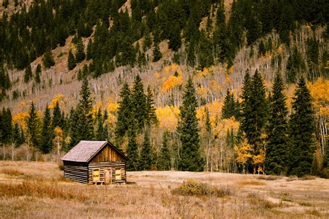 5379197 2000x1333 Autumn Hut Hill Free Images Forest Cabin