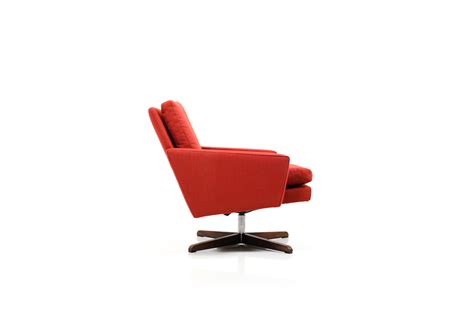 Mid Century Danish Swivel Lounge Chair Room Of Art