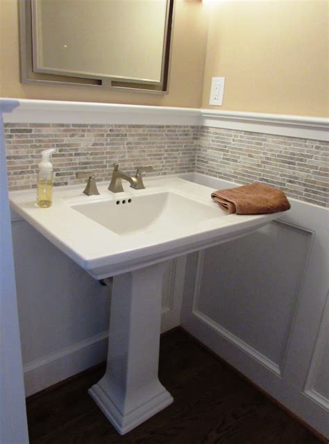 Cute Powder Room Remodel In Middletown Talon Construction