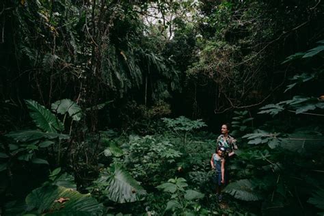 Hiking To One Of Many Jungle Caves On Miyako Island Okinawa Japan