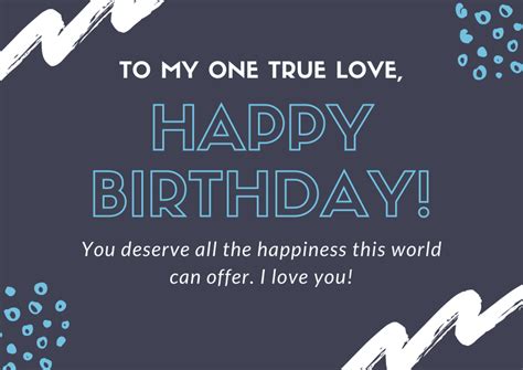 100 Cute Birthday Card Messages For A Boyfriend With Images