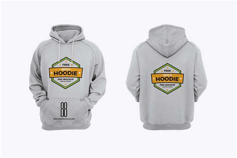 Download Hoodie for Men PSD Mockup (Free) by Graphic Google