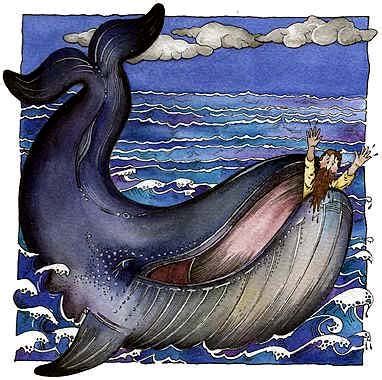 Jonah in the whale — spencer brown, bruce thomas. God Arranged A Great Fish To Swallow Jonah | Animal Parables