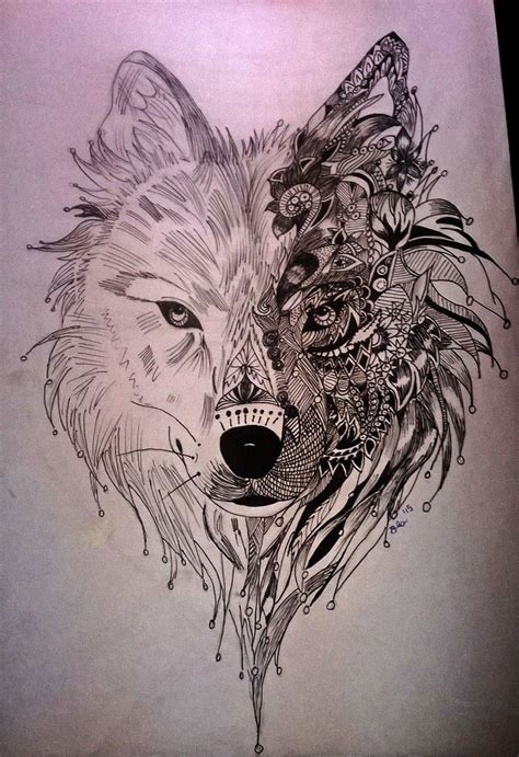 Mandala tete loup 2 mandalas coloriages difficiles pour. Idées de tatouage loup Mandala - Tatouage.online | Loup ...