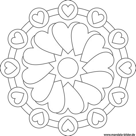 Fingerabdruck baum vorlage andere motive kostenlos zum herz schablonen ausdrucken kostenlos archives carsmalvorlagestore. Mandala von Herzen - gratis Ausmalbild