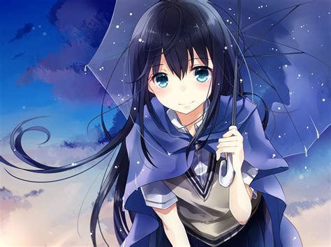 Blue Eyes Girl Anime Белые аниме авы 56 фото картинки и рисунки