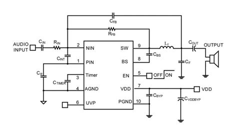 Mp7741 10w Class D Mono Single Ended Audio Amplifier Mps