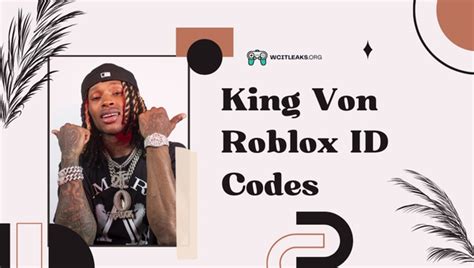 King Von Roblox Id Codes King Von Song Music Ids