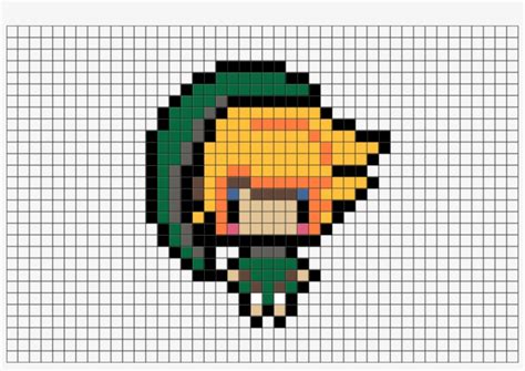 Link Zelda Pixel Art 880x581 Png Download Pngkit