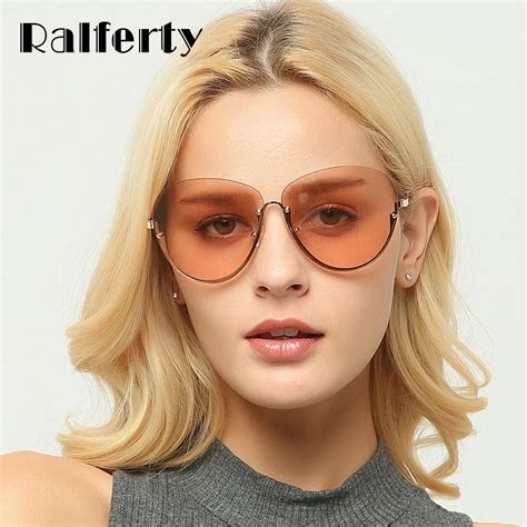 Buy Ralferty Oversized Oval Sunglasses Women