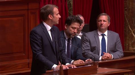 En pratique, il devrait y avoir peu de conséquences sur l'activité agricole. Emmanuel Macron | Résumé du discours devant le Congrès ...