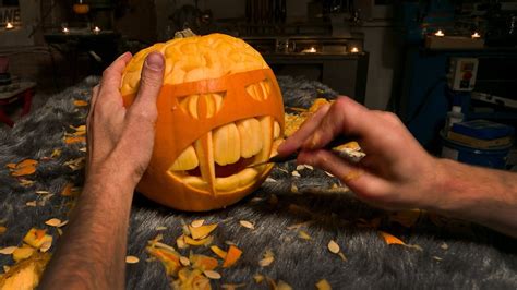 Pumpkin Carving Time Lapse Youtube