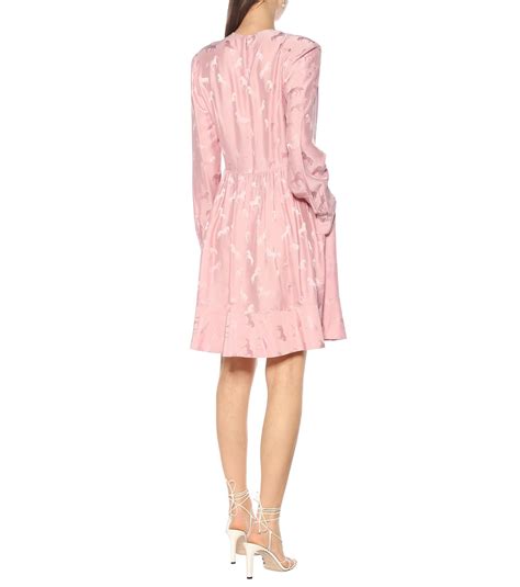 Stella McCartney - Silk-blend jacquard dress Stella McCartney