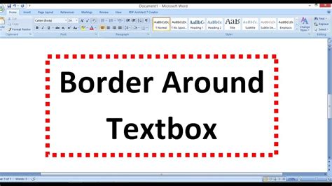 He wants me do a project where i need to put tick and cross marks through the words, preferably outlined (not after, before or between alphabets. How to Add Border Around Text Box - MS Word - YouTube
