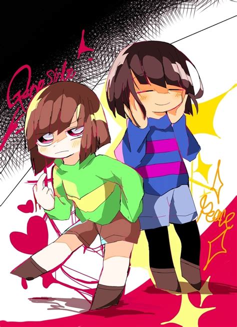 Chara Frisk Undertale Funny Pictures And Best Jokes Comics