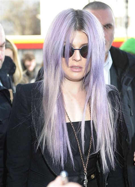Kelly Osbournes Purple Hair Entertainmentie