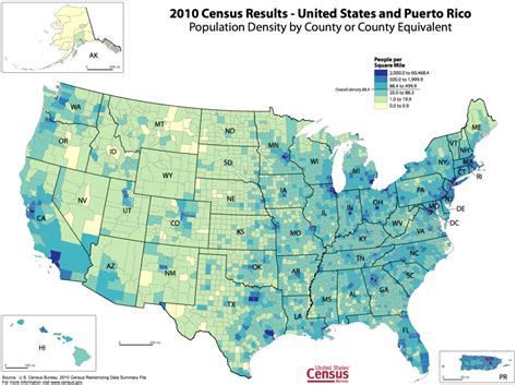 Population Density Map Of Us 2016