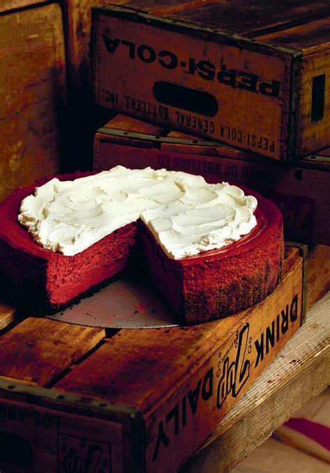 Arrange remaining berries decoratively over top of cake. Red Velvet Cheesecake | Recipe | Red velvet cheesecake ...