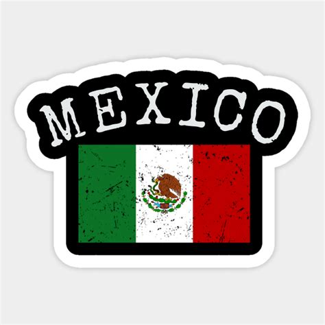 Flag Of Mexico Retro Distressed Vintage Mexican Flag Mexican Flag