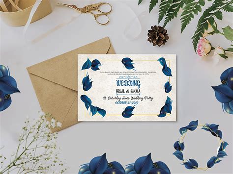Wedding Card Design On Behance