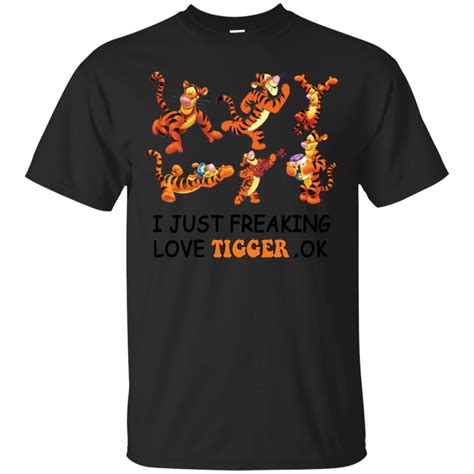 Tiggers Shirts Just Freaking Love Tigger Teesmiley