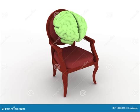 Chair Brain Stock Illustration Illustration Of Mind 11968333