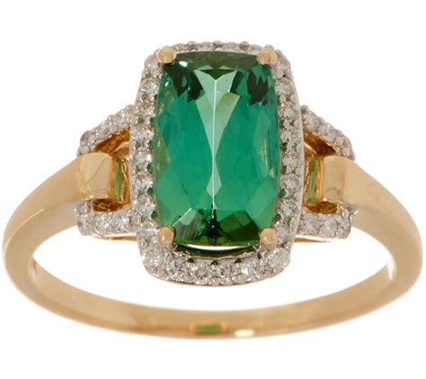 As Is Blue Green Tourmaline Ring 180 Cttw 14k Gold