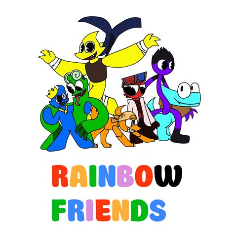 Rainbow Friends Roblox Game Wallpaper
